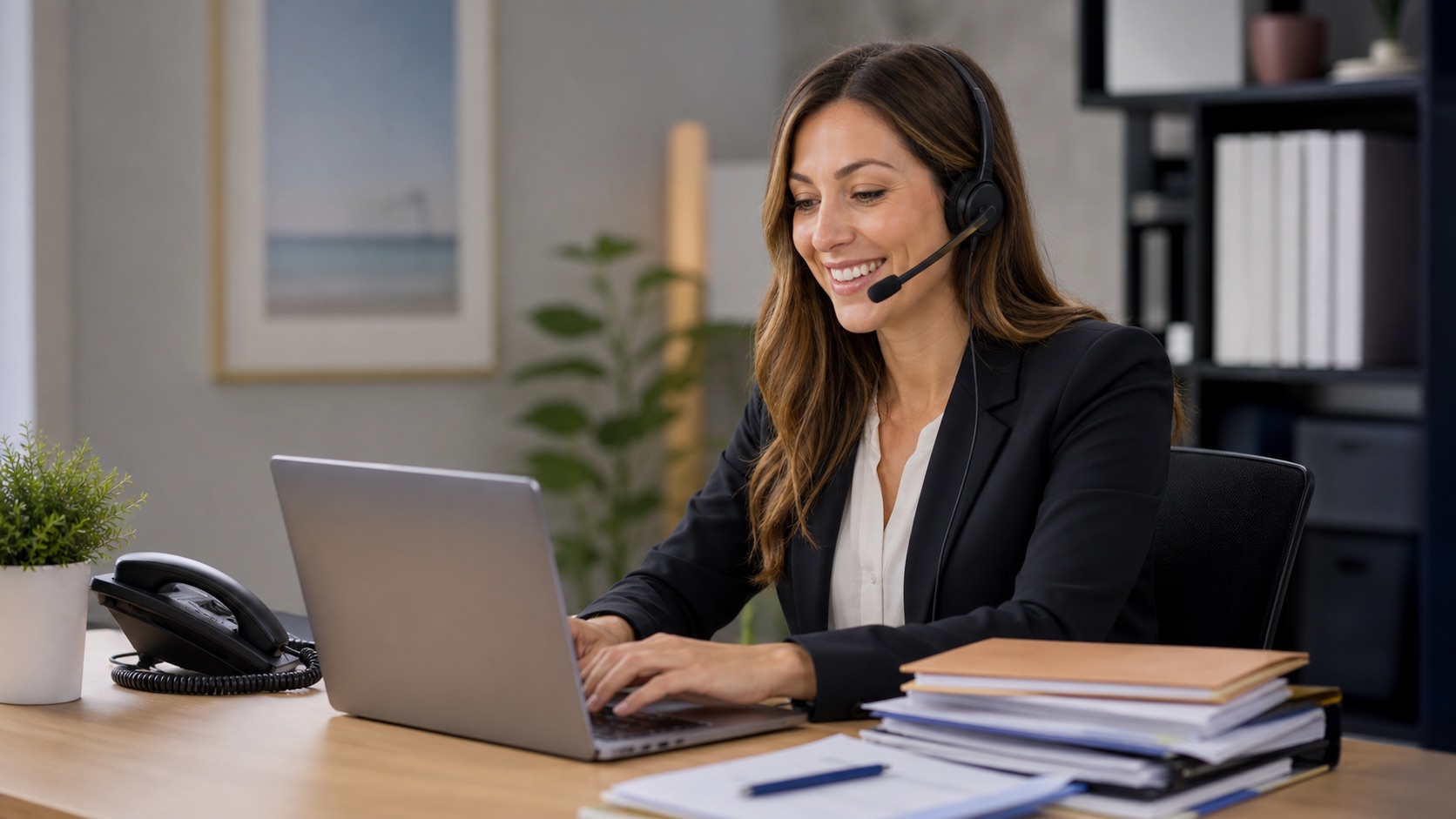Insurance agent answering a quote call and scheduling an appointment